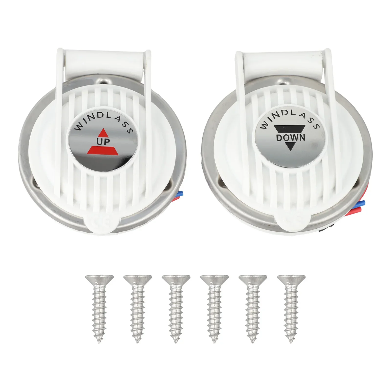 Compatible With 12V 24V Windlass Boating Gear Electric Windlass Control 3 Dia Boat Anchor Windlass Quick Connect Wiring