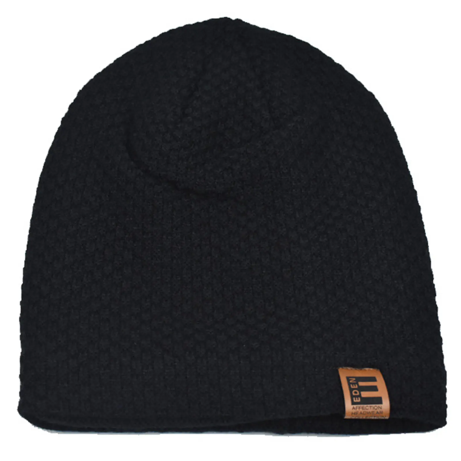 Winter Beanie Daily Hat Stretch Thicken Chunky Cable Knit Soft Skull Cap Casual Autumn Caps