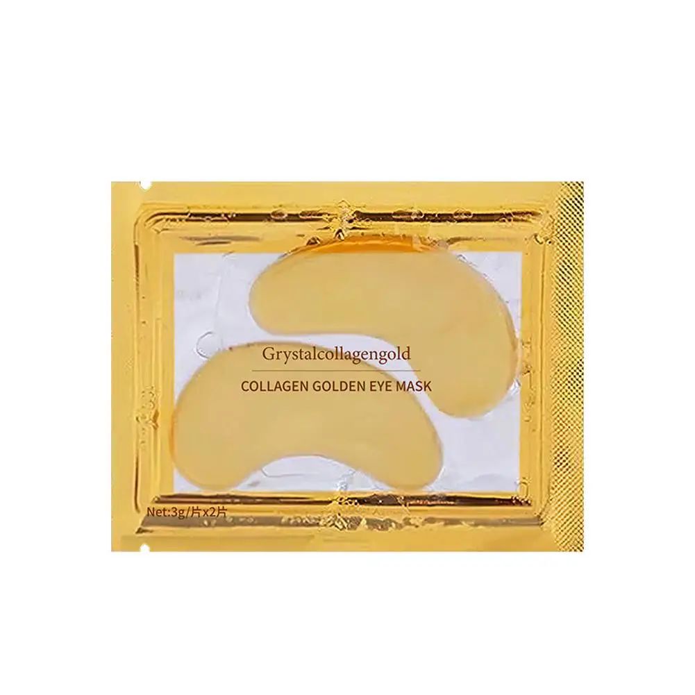 Kristall Kollagen Gold Augen maske Anti Falten Makel Patch Auge verblassen Schwellungen Pflege Haut Anti-Aging Augenringe entfernen d1n5