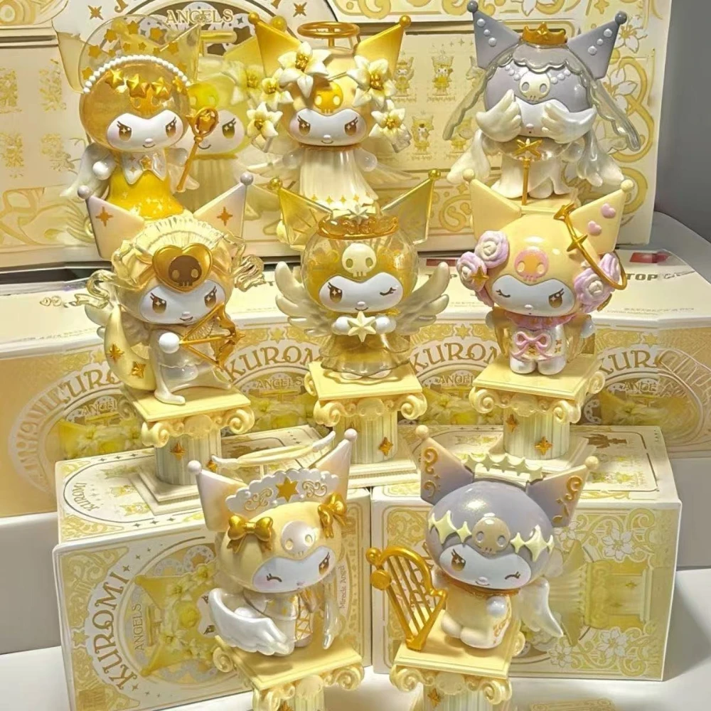 

Official TOPTOY Kuromi Angel Series Figure Blind Box Cute Collectible Toy Birthday Gift For