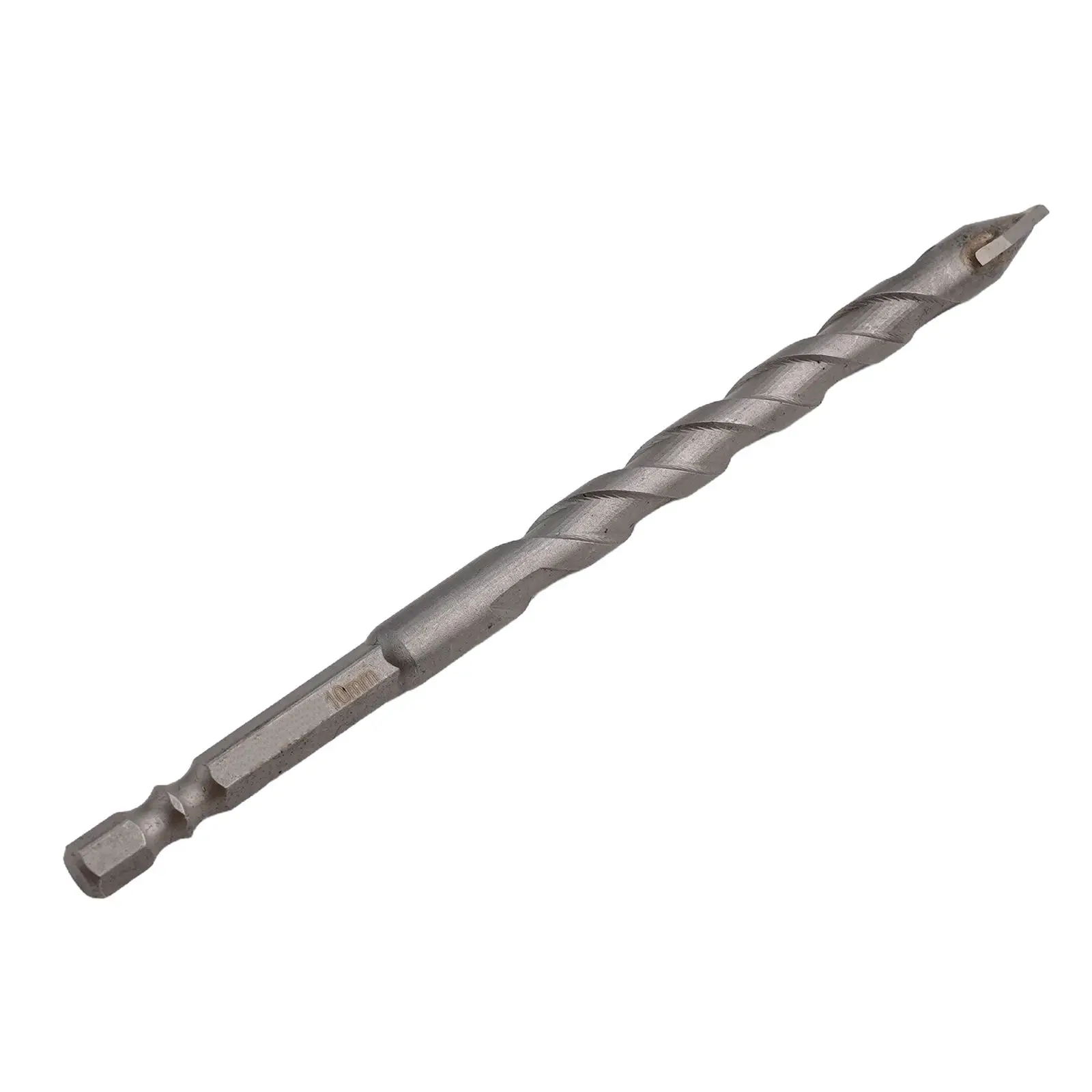 Grey Hex Shank Design Ceramictile Drilling Staggered Edge Design Staggered Edge Design Ceramictile Drilling Extended Drill Bit