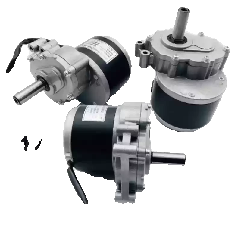 MY1016Z electric wheelchair motor accessories, wheelchair gear 120/75 rpm is also suitable for crawler motor