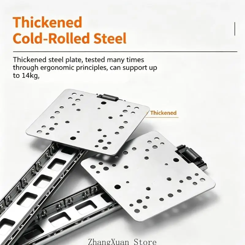 Schranktürschienen-Hardware-Set für den Zugang zum klappbaren Lagerschrank 3XUF – Detail 5
