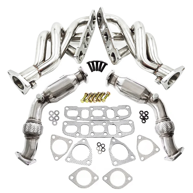For Niss*an 03-06 350Z Z33 G35 V35 VQ35DE Exhaust Header & Test Pipe