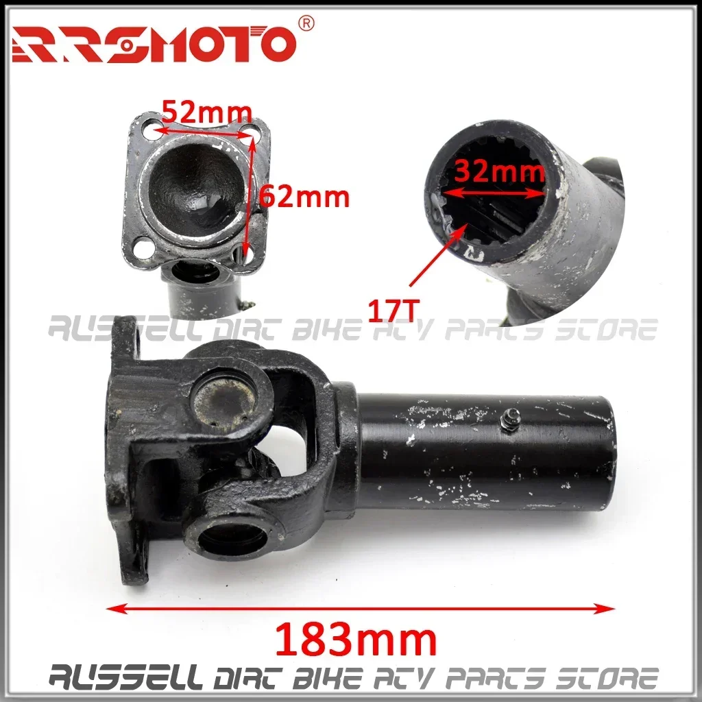 

UTV Quad Tricycle Buggy drive shaft Connector U-Joint U joint 17T tooth 25x64 For FOTON For 110cc Engine Motorcycle ATV