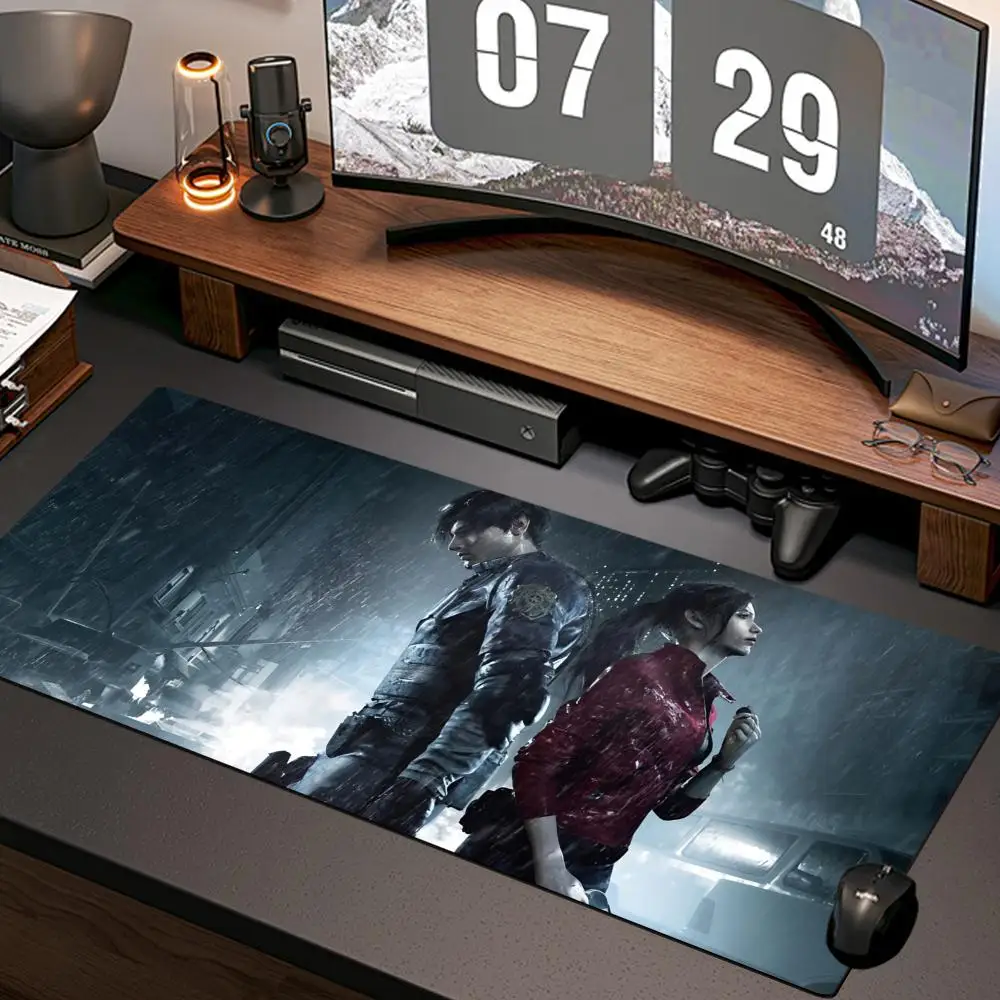Game resident evil Mouse Pad New Computer Home Mousepad XXL Desk Mats Natural Rubber Office Anti Slip Gaming Accessories pad