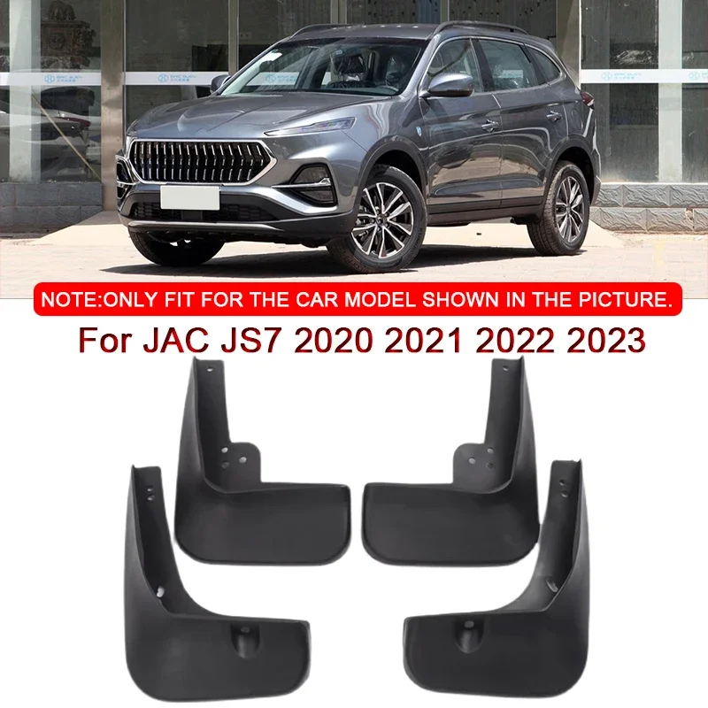 

Car Styling For JAC JS7 2020 2021 2022 2023 ABS Car Mud Flaps Splash Guard Mudguards MudFlaps Front Rear Fender Auto Accessories