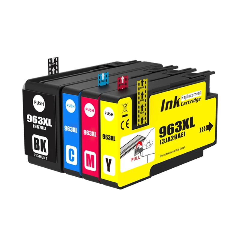 963XL 967XL 963 967 XL For HP963 HP967 Inkjet Ink Cartridge Compatible for HP OfficeJet Pro 9010 9015 9020 9022 9025 Printer