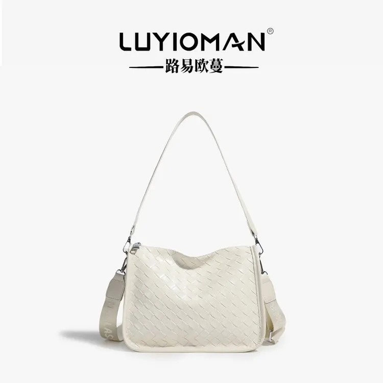 

Женская большая сумка из тканой соломы 2025 года, богемная пляжная сумка с регулируемым ремешком, просторная сумка через плечо в стиле макраме для летних прогулок