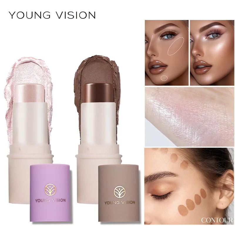 Multi-Functional Face Brightening Contour Stick Contouring & Brightening Skin-Perfecting Stick
