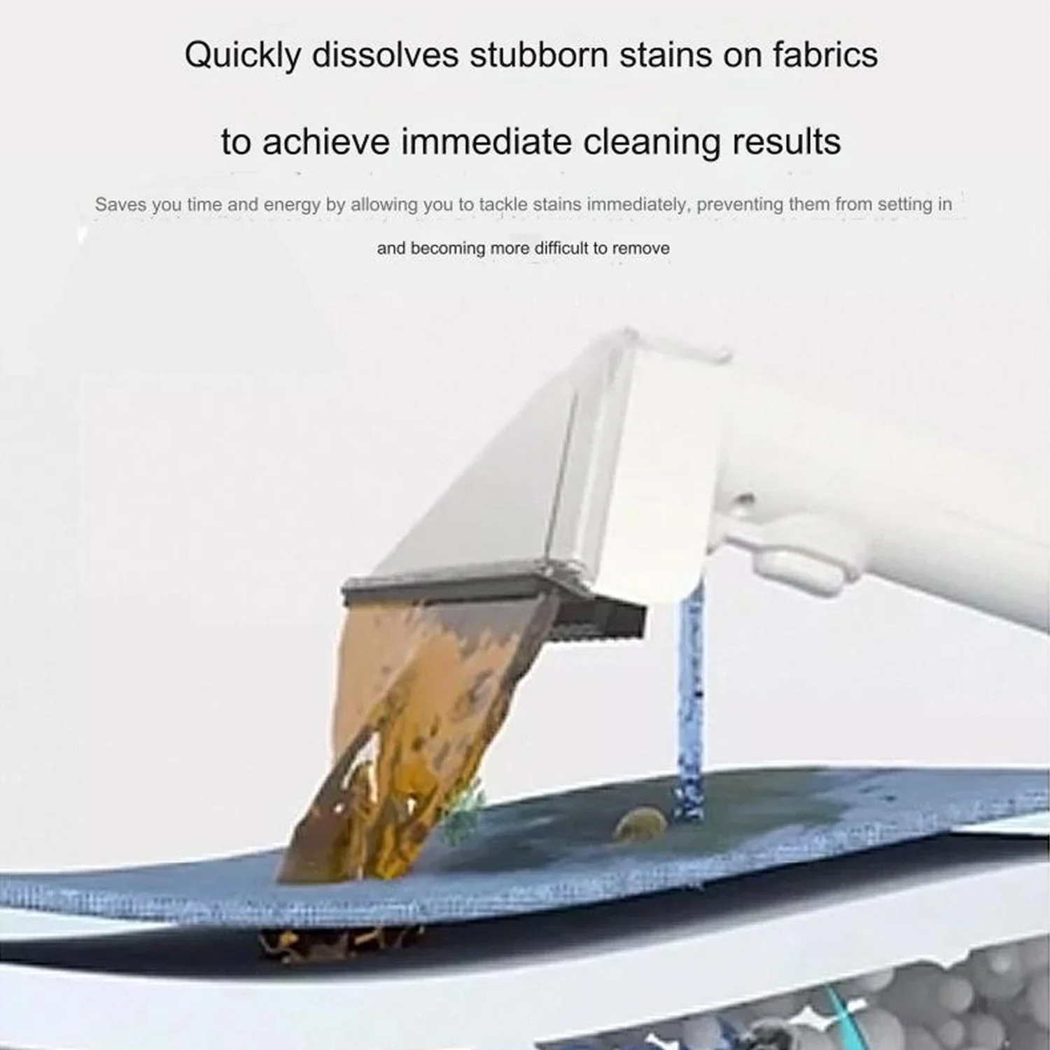 5m Corded Steam Spot Cleaner 1650W 13KPa Handheld Carpet Cleaner for Sofa Curtain Spray Suction Integrated Machine Clean Machine