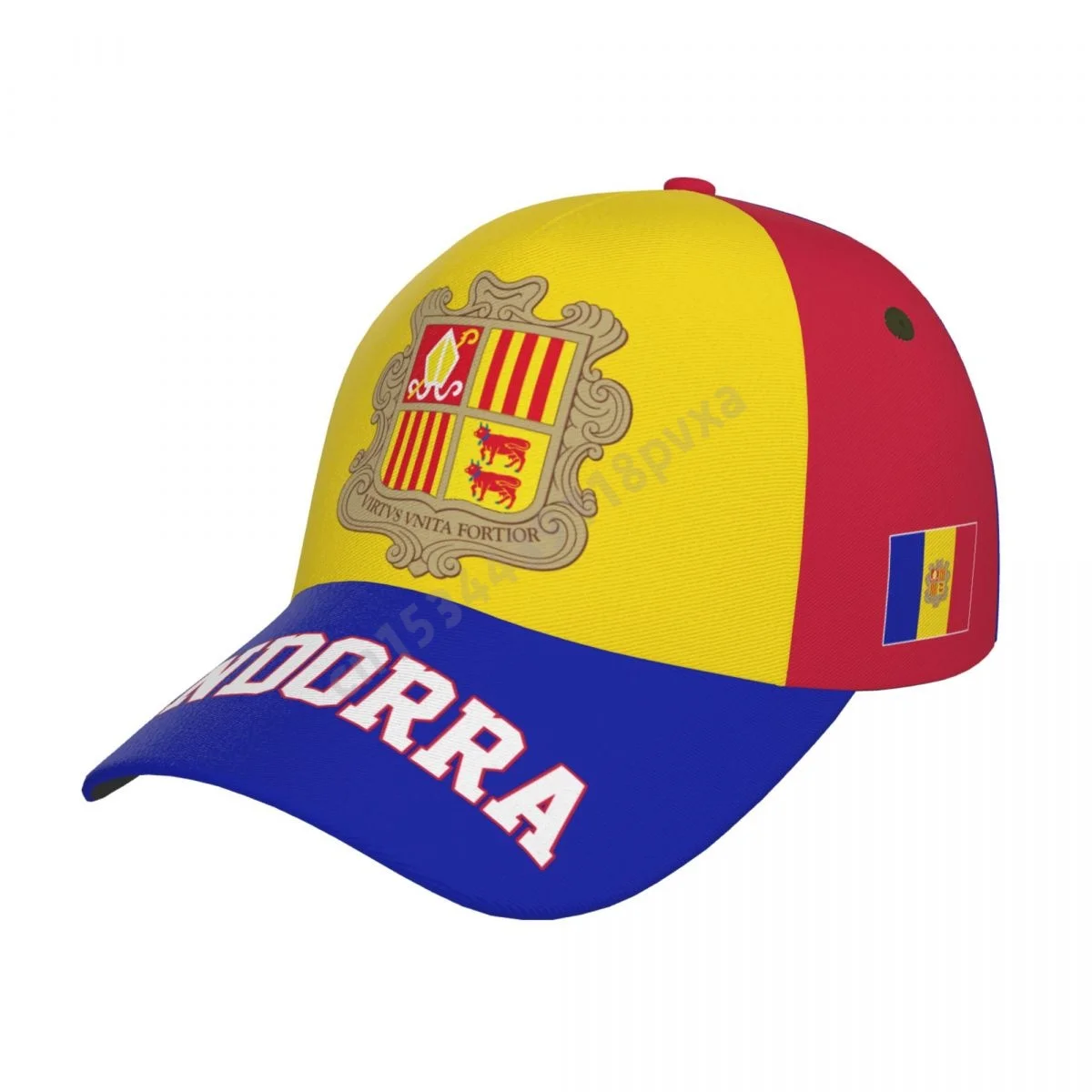 

Unisex Andorra Flag Adult Baseball Cap Patriotic Hat for Baseball Soccer Fans Men Women