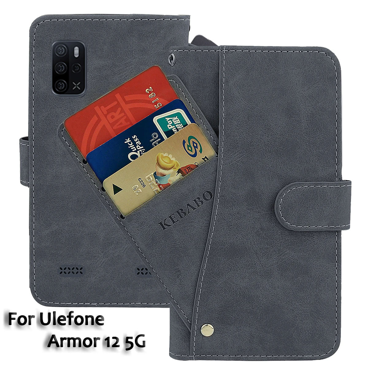 Vintage Leather Wallet Ulefone Armor 11T 12 Power 14 20WT 2s 5 8 X8i 9E 5G Pro Case Luxury Cover Phone Protective Cases Bags