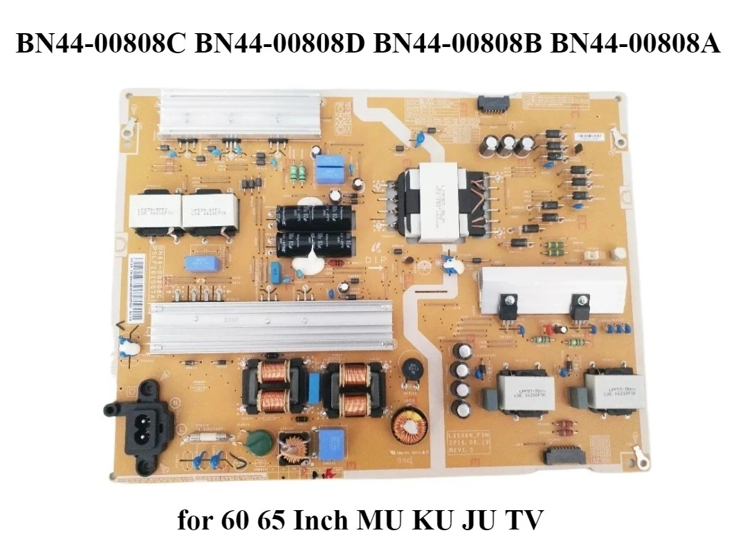 

BN44-00808C BN44-00808D BN44-00808B BN44-00808A L65S6N_FSM PSLF261S07A Power Board for Samsung KU MU JU 60 65" TV