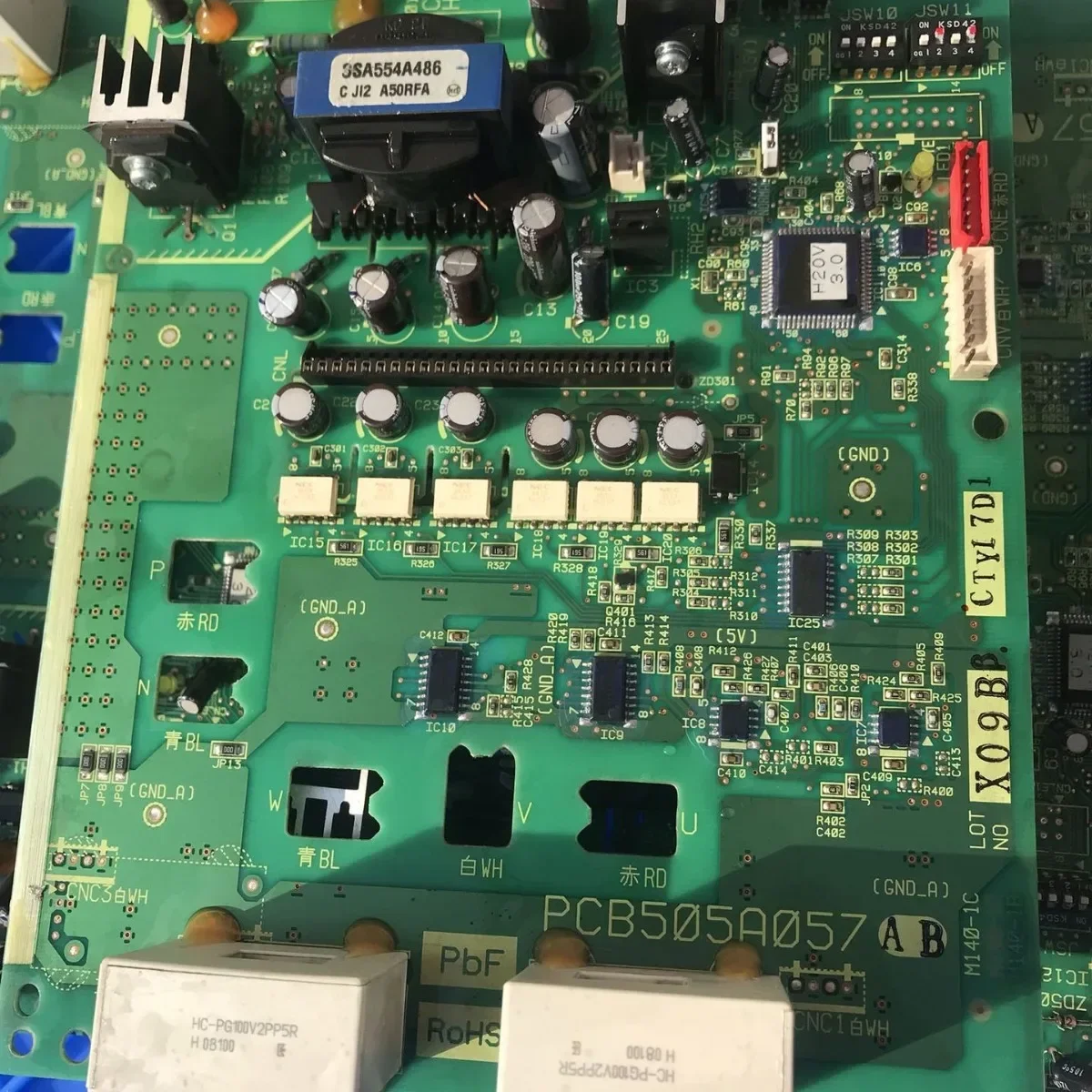 Cross borderfor módulo de conversão de frequência de ar condicionado central pcb505a057aa/ab kx6 módulo pm50cse120