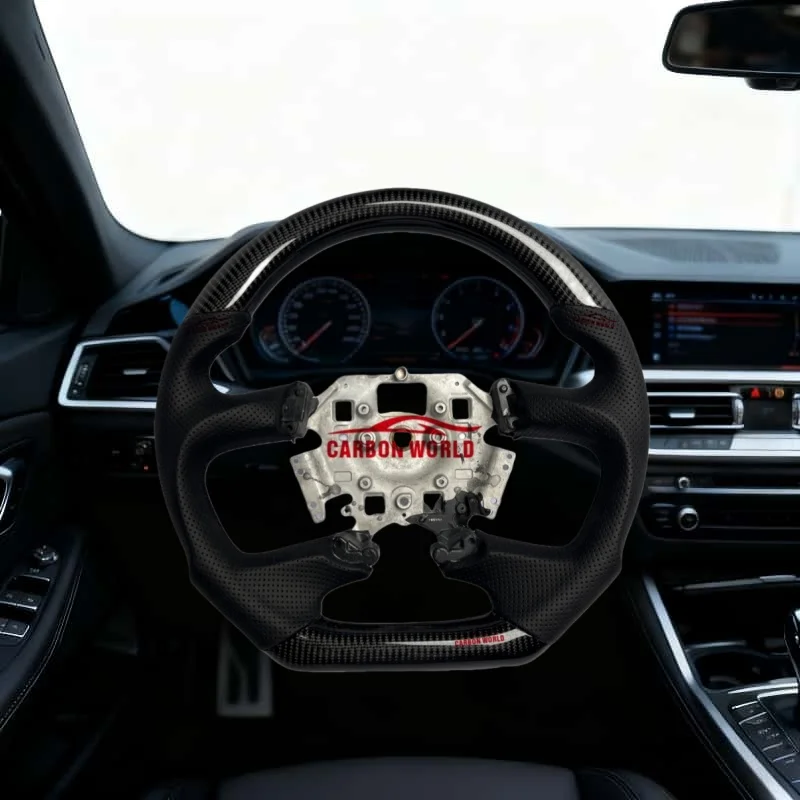 

Suitable for Ford Falcon FG FGX 2009 2010 2011 2012 2013 2014 2015 2016 Raptor Mustang Carbon Fiber Custom Sports Steering Wheel