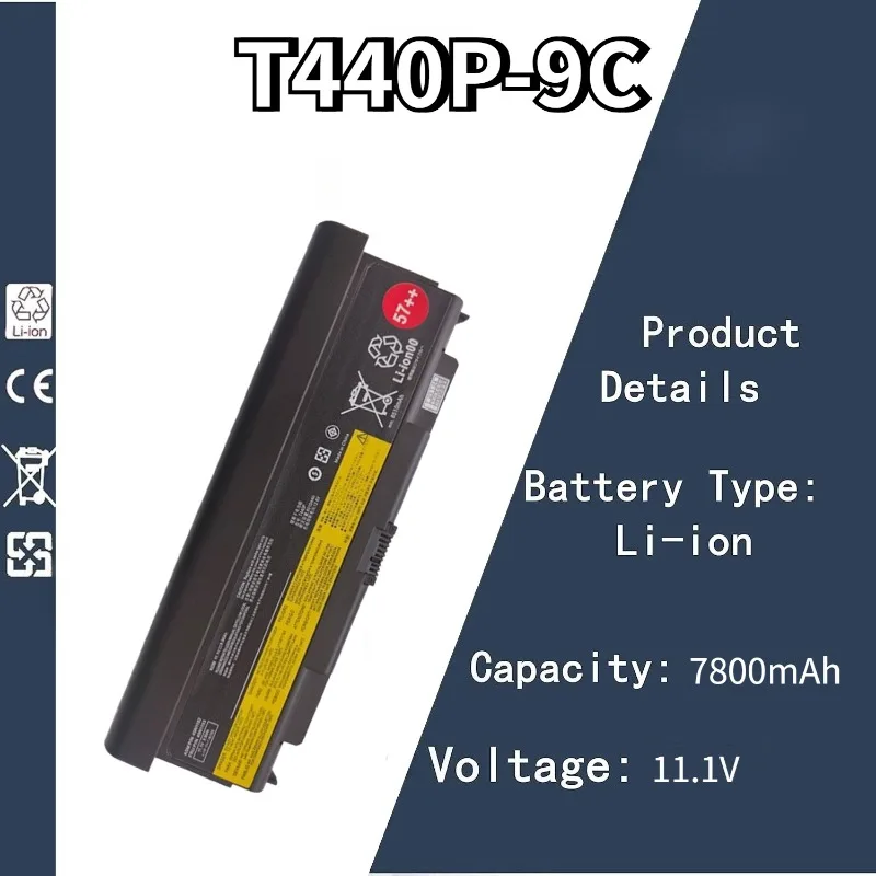 

11.1V 7800mAh Laptop Battery For Lenovo ThinkPad T440P T540P W540 W541 L440 L540 45N1144 45N1145 45N1148 45N1159 45N1158 45N1160