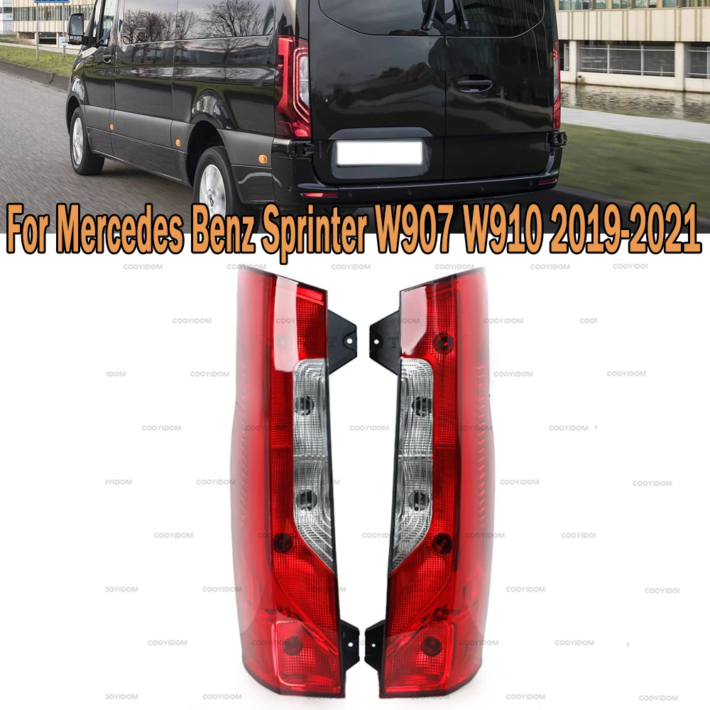 Tail Light Assembly Rear Stop Warning Lamp Turn Signal Light For Benz Sprinter W907 W910 2019-2021 9108200100R 9108200000L