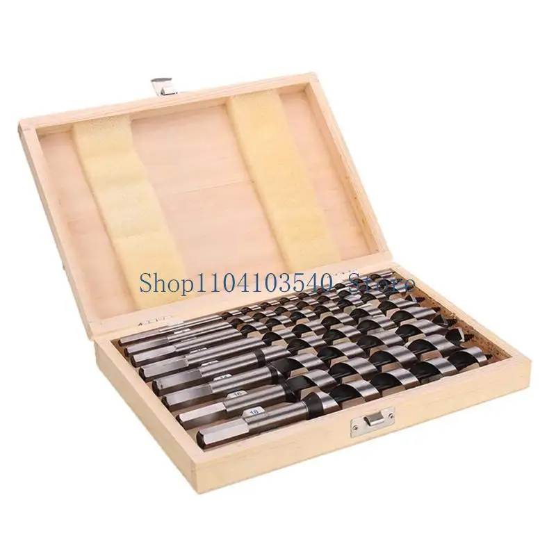 02DC سهلة التخزين خشبية محاصر عالية الكربون الصلب النجارة دعم الحفر 230 طول 6 ~ 20 مللي متر مثقاب النجارة