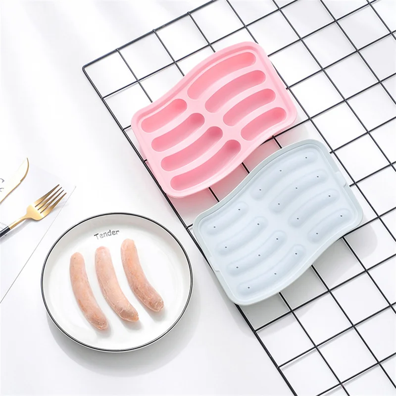 Sausage Mold Baby Silicone Homemade Children's Steamed Meat Sausage Baby Hot Dog Supplementary Food Abrasive Ham Sausage Mold