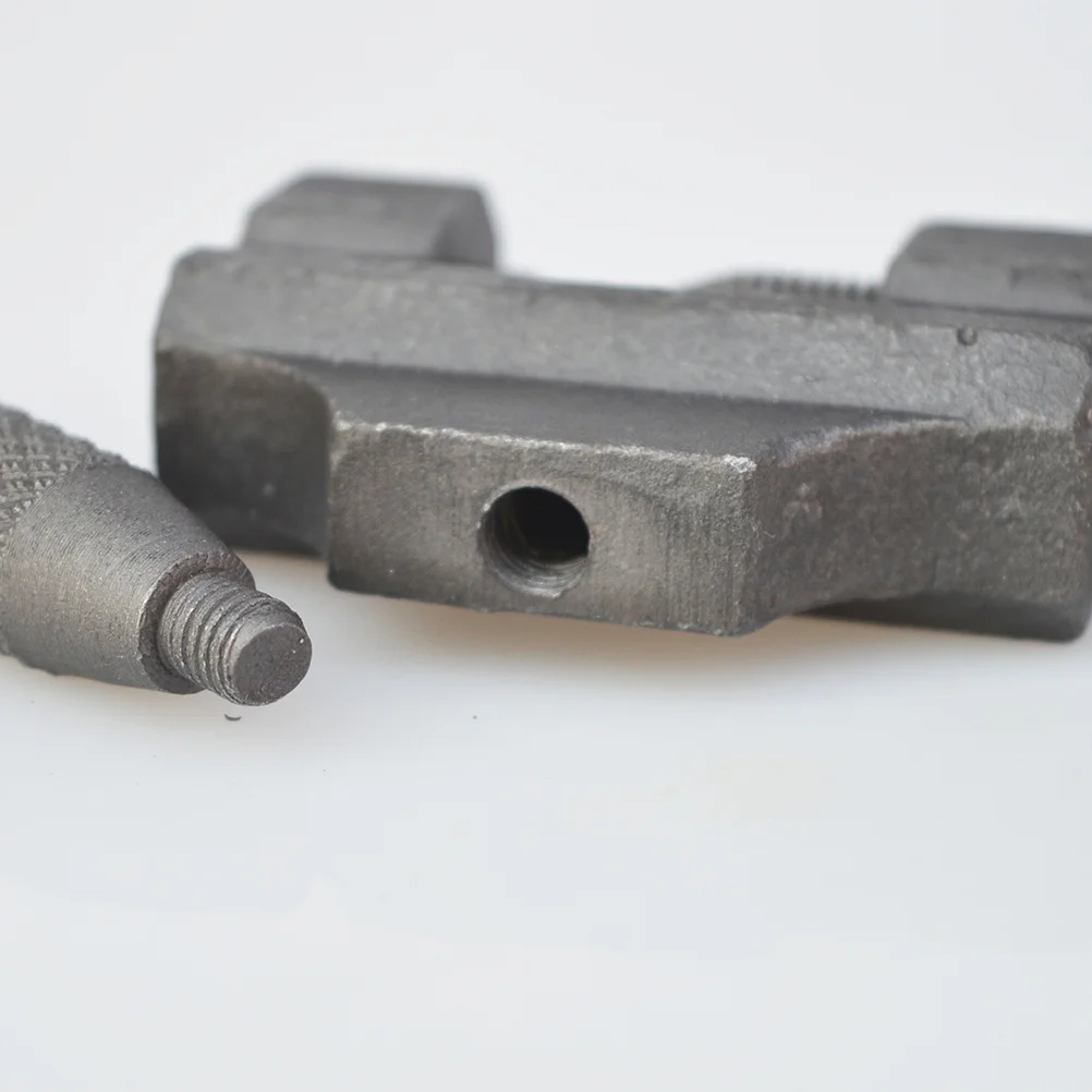 

Grey Motorcycle Chain Breaker Tool Professional Link Riveter Splitter Extractor Tool Chain Breaker Splitter