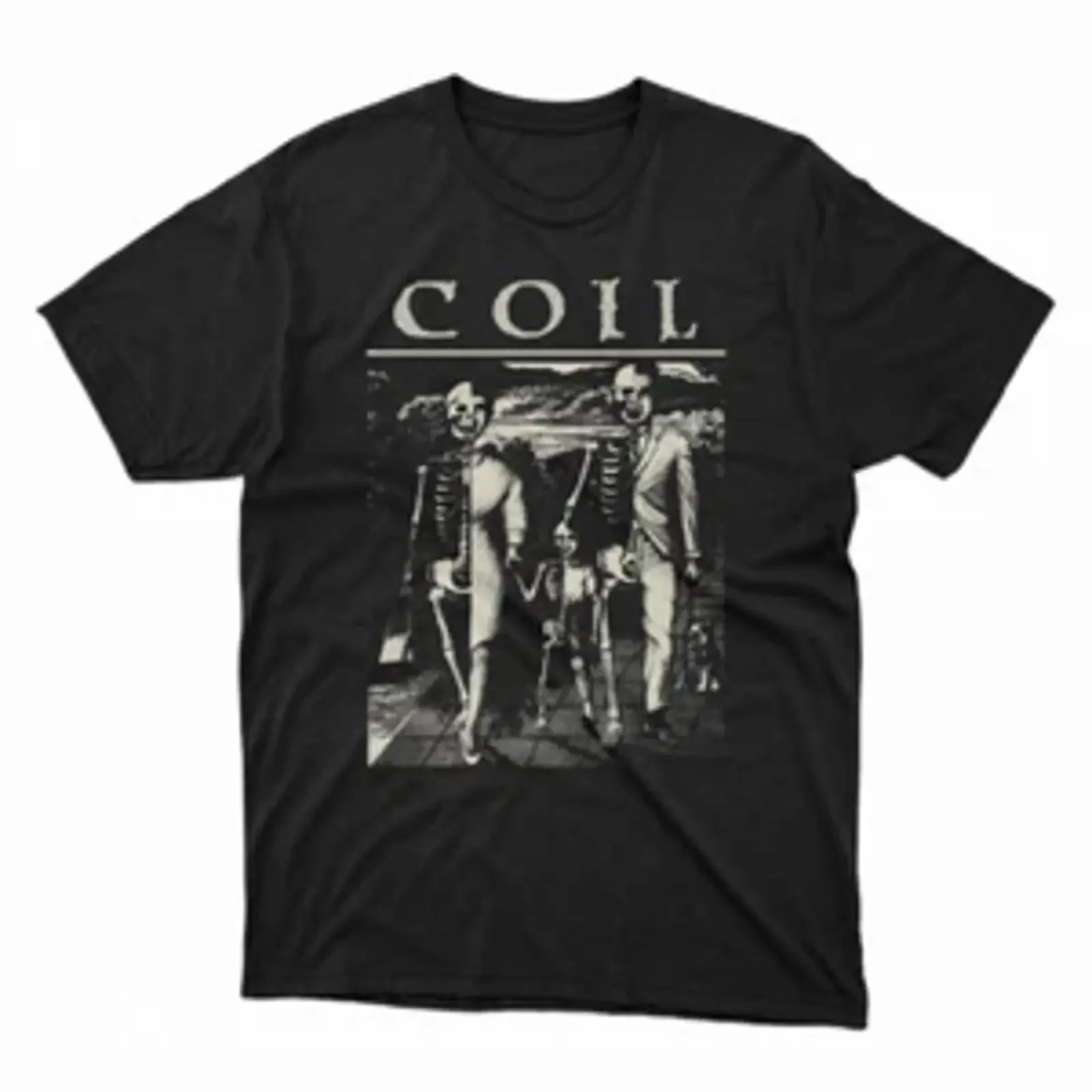 COIL T Shirt Unnatural History Throbbing Gristle Psychic TV Nurse vintage Washed Slightly fashion streetwear designer clothes