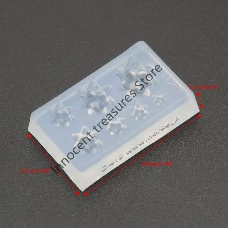 3XUA قوالب راتنجات الايبوكسي السيليكون لألعاب الصب DIY صنع اللوازم والمواد الحرفية أداة بداية فنية مثالية للمبتدئين #5