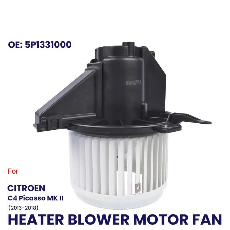 HEATER INTERIOR BLOWER FAN MOTOR FOR CITREON C4 PICASSO MK2 FWD 5P1331000 13-18