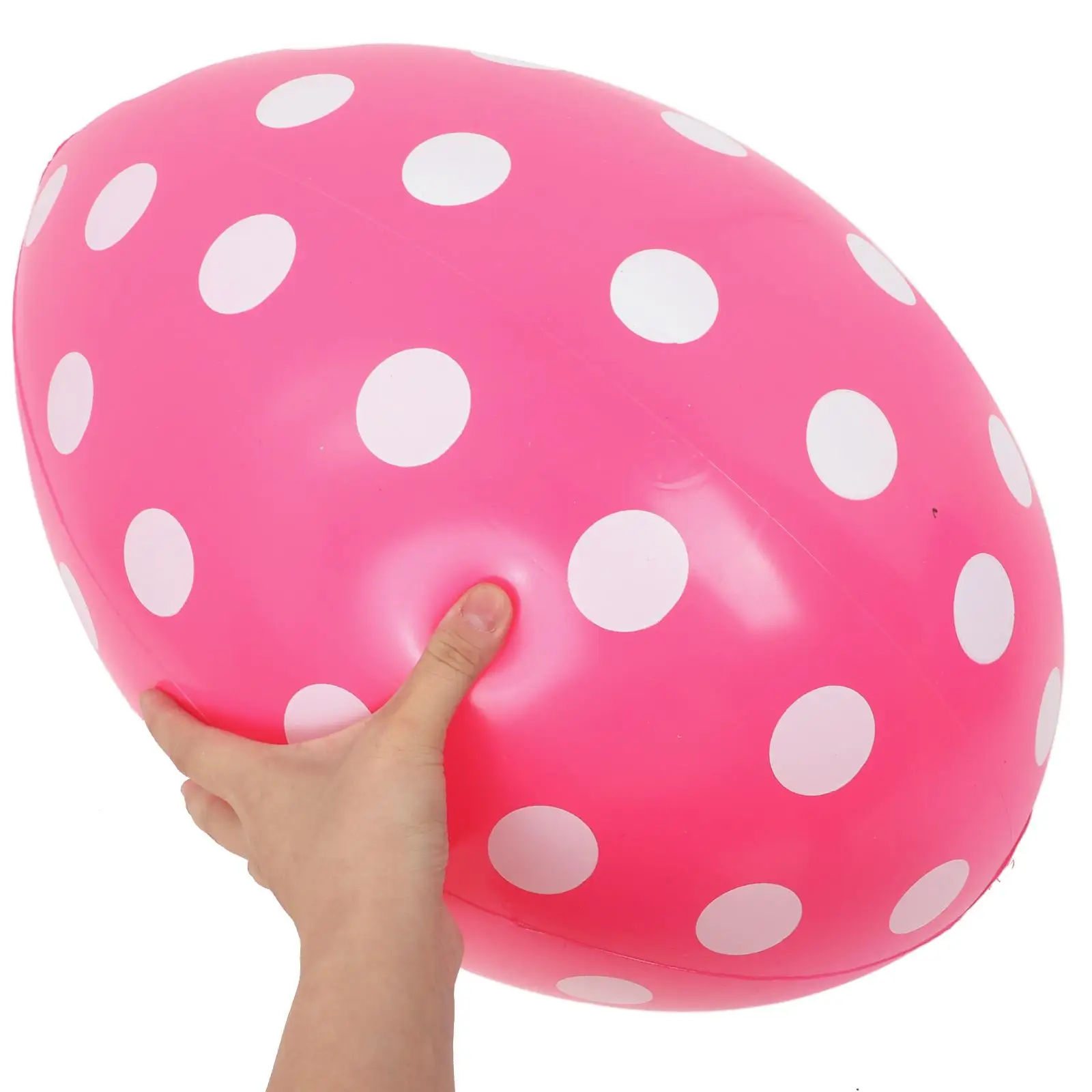 4 pezzi di uova gonfiabili pasquali decorazioni in PVC forniture per feste all'aperto grandi palloncini jumbo feste festive di Pasqua