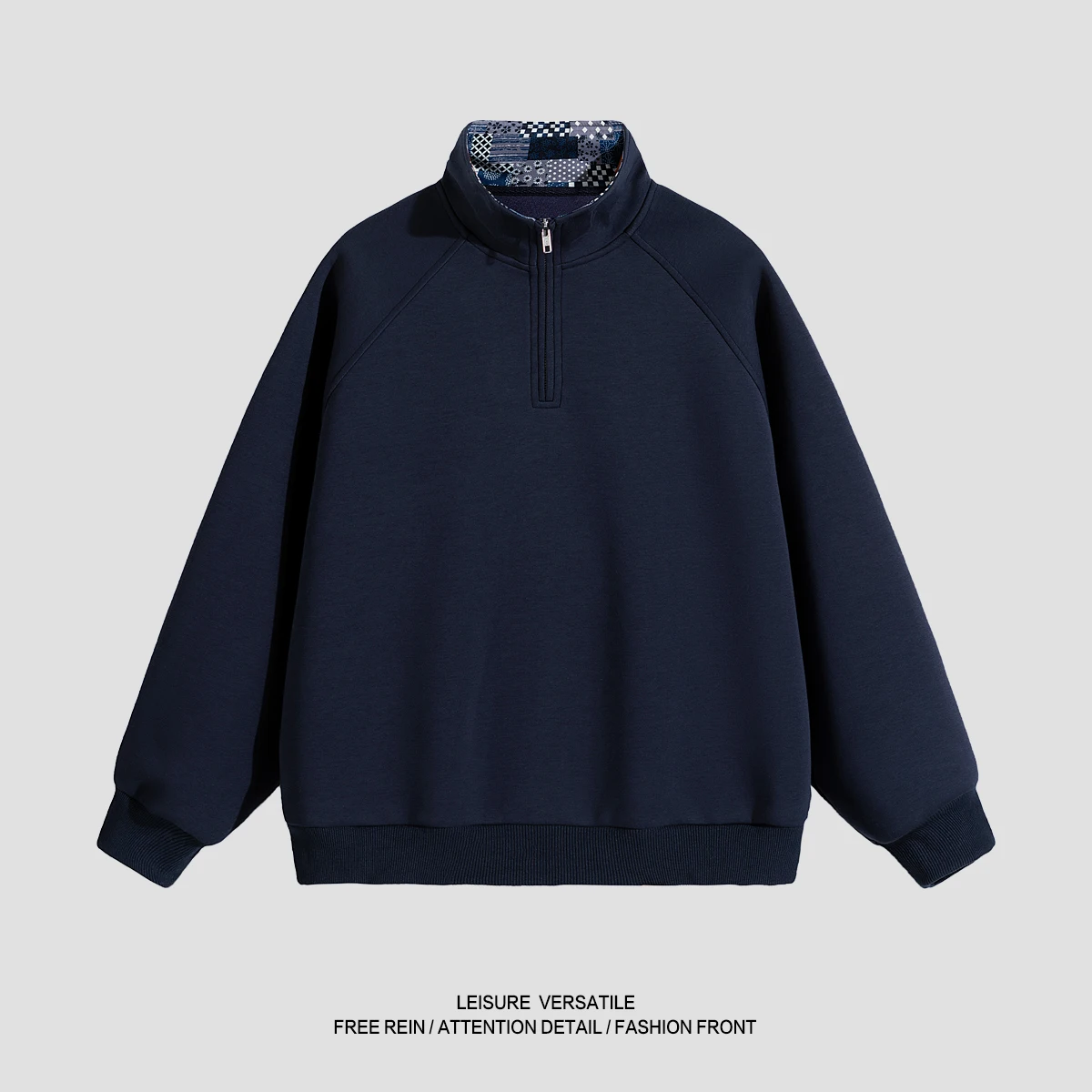 البلوز الذكور الشارع ارتداء Y2k ملابس طويلة الأكمام البلوز الحد الأدنى المتضخم الخريف الراحة تناسب أزياء رجالي عادية #2