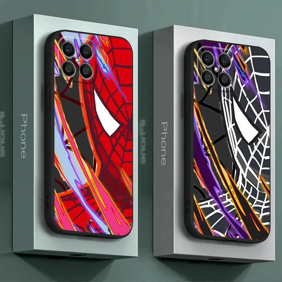 Marvel Anime Spider Man Phone Case for Honor 90 Pro 8X X8 X9a X8a 70 X6a X6 Magic5 Lite X7 Magic5 Back Cover