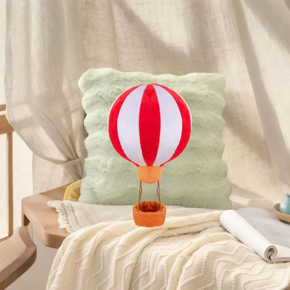 PP Cotton Hot Air Balloon Soft Fluffy Colorful Hot Air Balloon Comfortable Lifelike Stuffed Air Balloon Birthday Parties