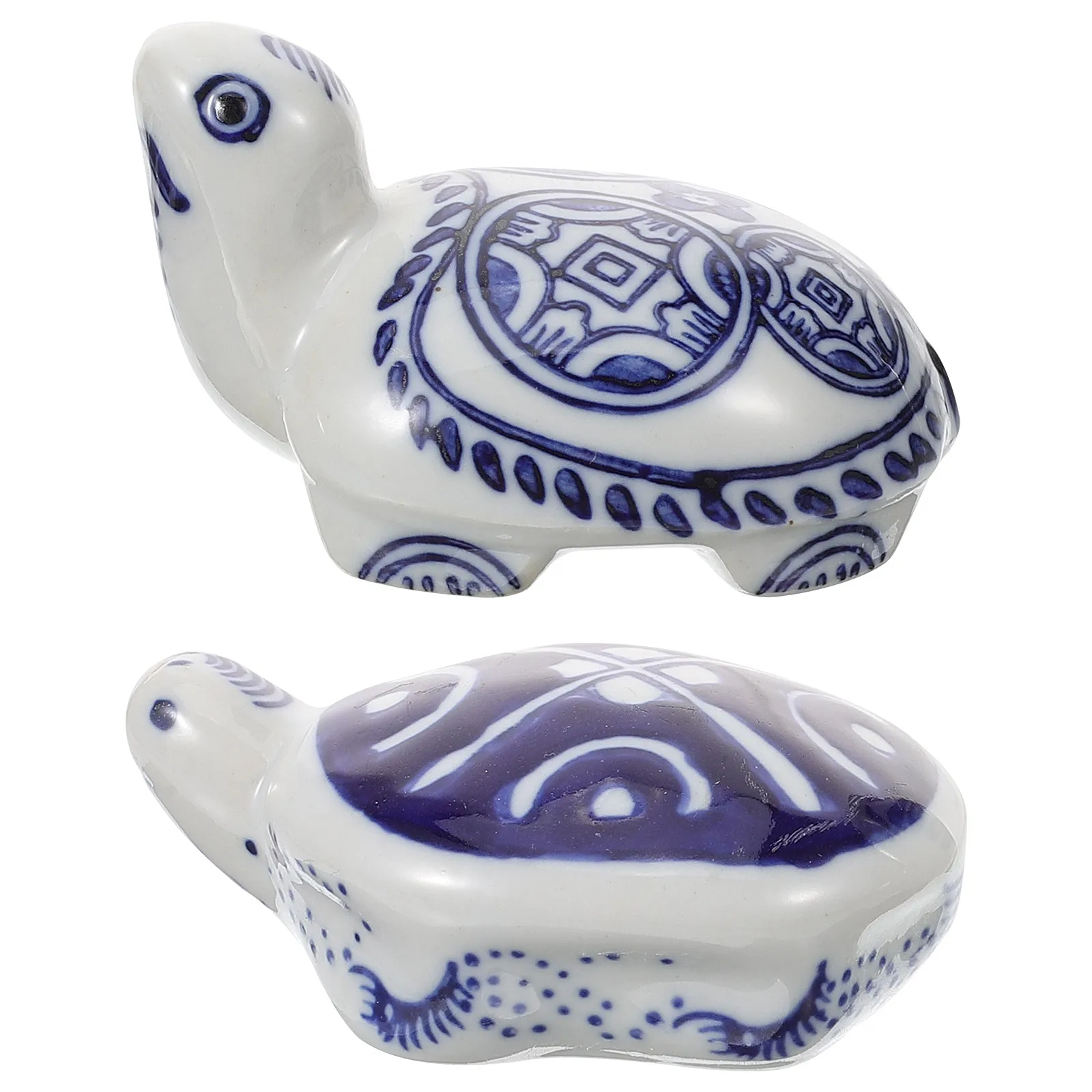 

2pcs Floating Animal Decoration Aquarium Ornament Fish Tank Decor Underwater Craft Turtle Simulated Landscape Salt Water Animal