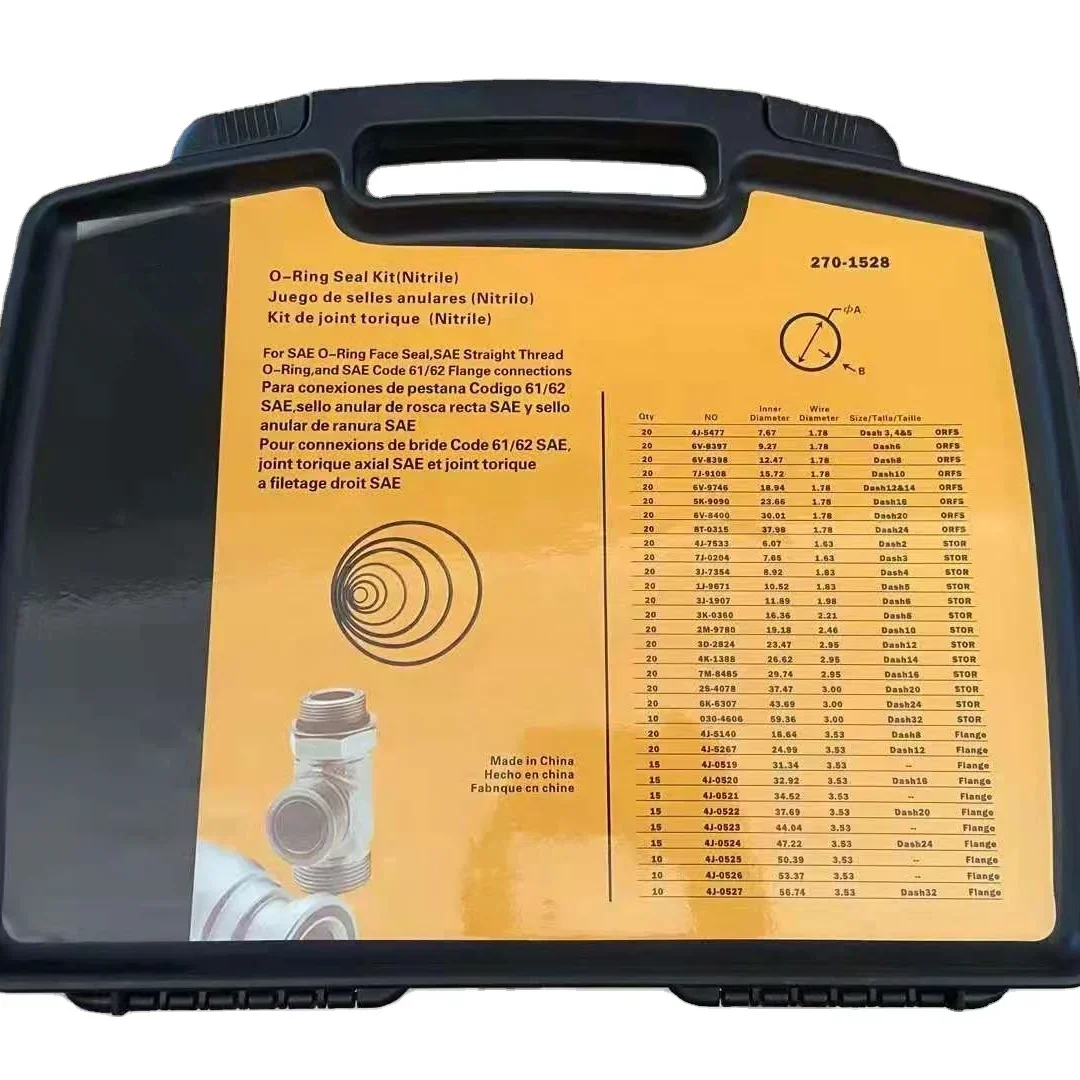 

270-1528 O ring kit Excavator 2701528 o ring box 4C4782 o ring repair kit