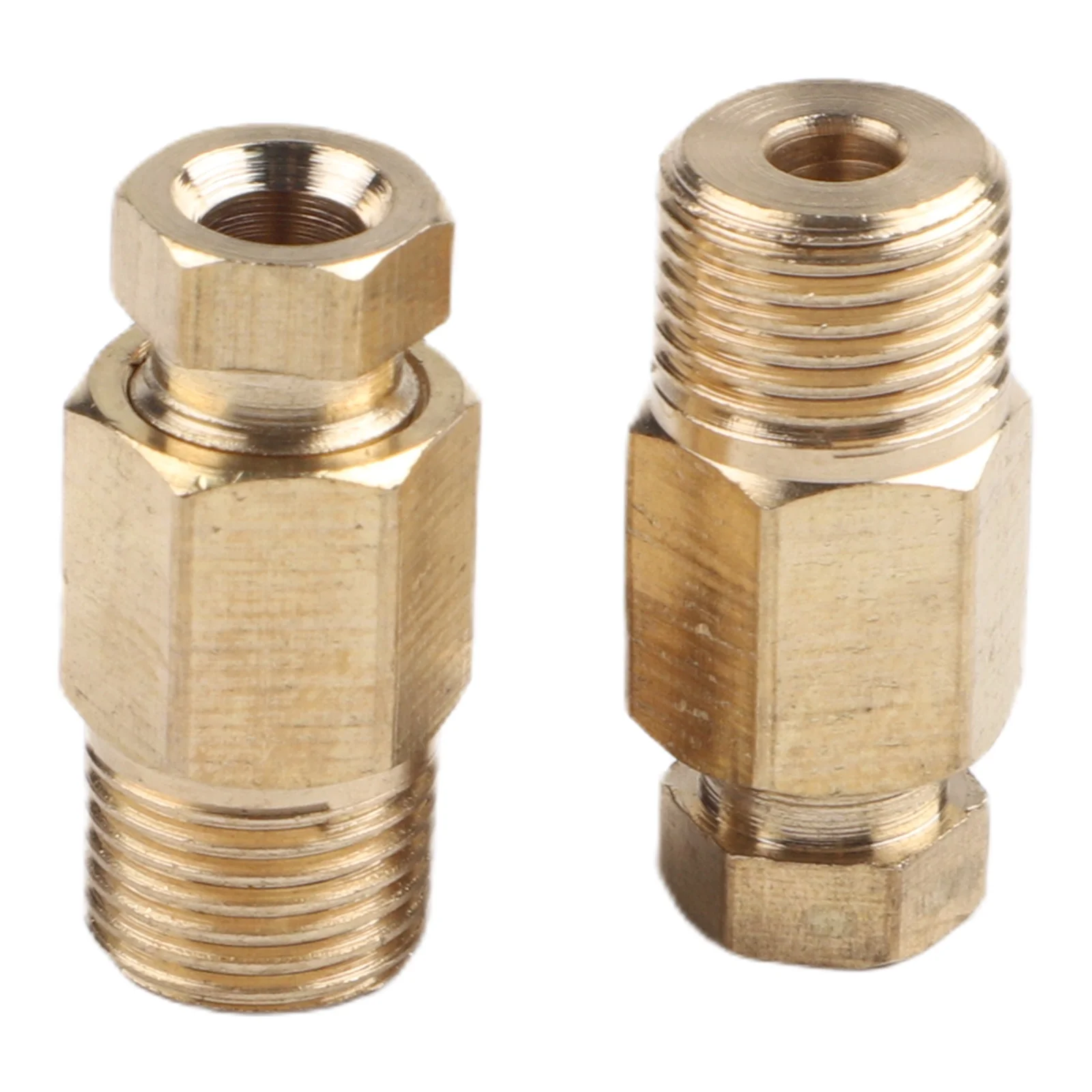 For Oil Transfer Compression Fittings Brass Compression Fittings For Pipes Thread Compatibility Reliable Performance