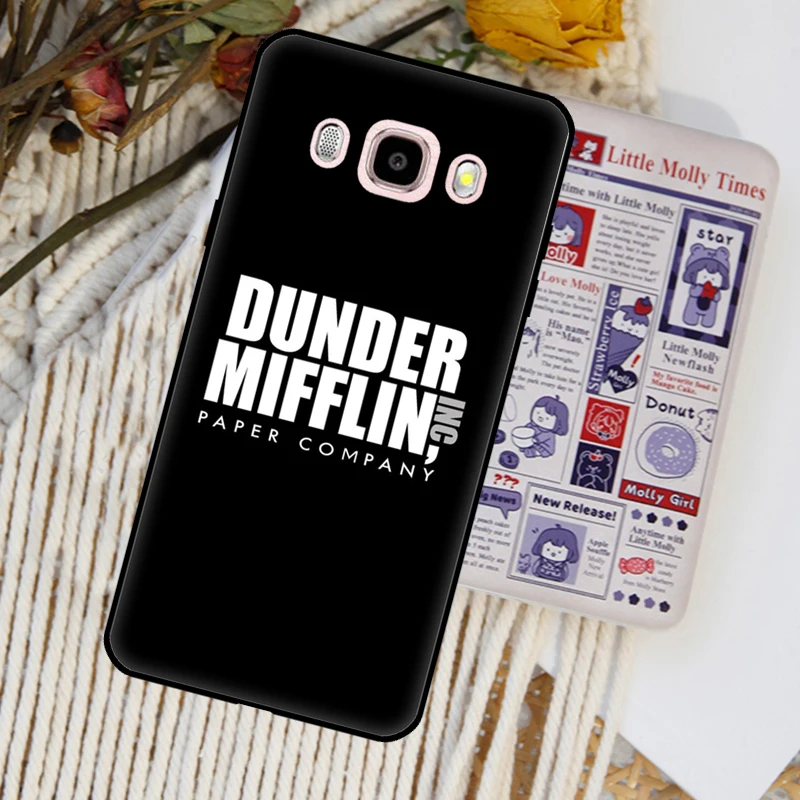 Dunder Mifflin The Office Phone Case For Samsung A3 A5 2016 J3 J5 J7 2017 J8 A6 A8 J4 J6 Plus A9 2018 Cover Coque