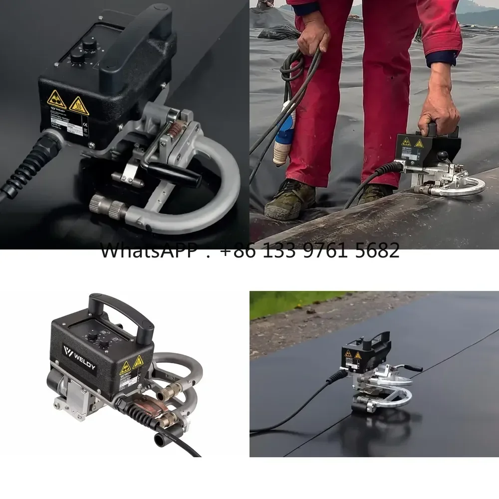 Máquina de Solda de Geomembrana WSQ, Mini Máquina de Solda, Soldadores de Plástico, Extrusora de Geomembrana