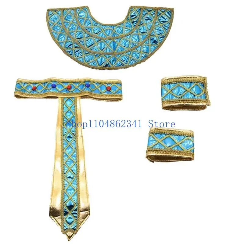 

5asd египетский Хэллоуин косплей костюм аксессуар египетская змея головной убор египетская палочка египетский пояс змея браслет