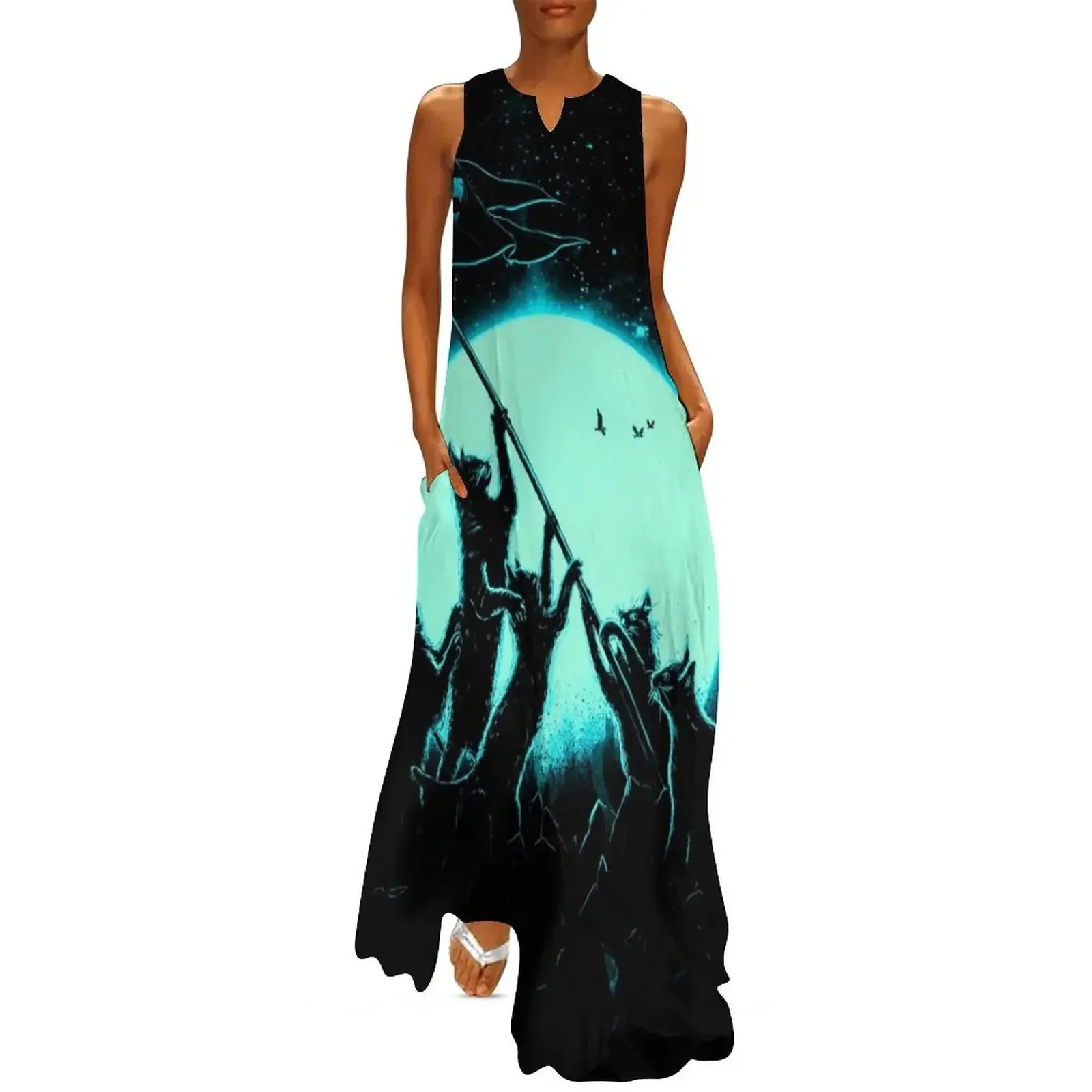 

Freedom Cats Long Dress Beachwear sexy short dresses daring dress for women dresses for woman Dress
