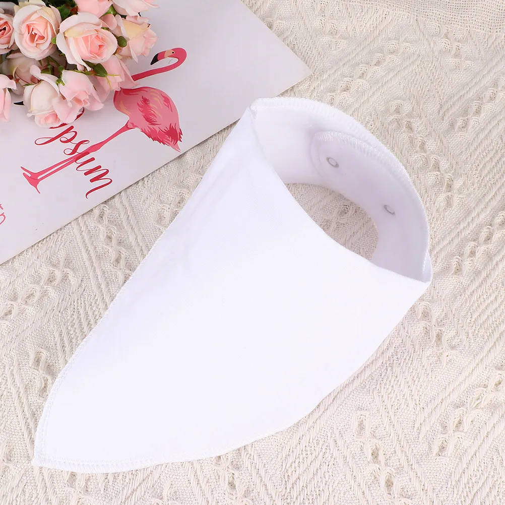 

Набор из 3-х детских полотенец для кормления, из чистого хлопка, мягкие, впитывающие, для новорожденных, белые