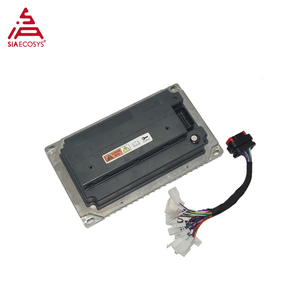 SiAECOSYS-Motor de cubo con controlador de EM200-2SP, kits de tren de potencia para motocicleta eléctrica, QS273, 17x3,5 pulgadas, 8000W, 72V, 120kph