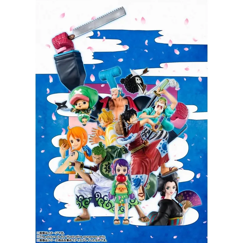 In Stock BANDAI Original Figuarts ZERO ONE PIECE Vinsmoke Sanji Wano Country Sangoro Anime Figure Birthday Present Toy Gifts