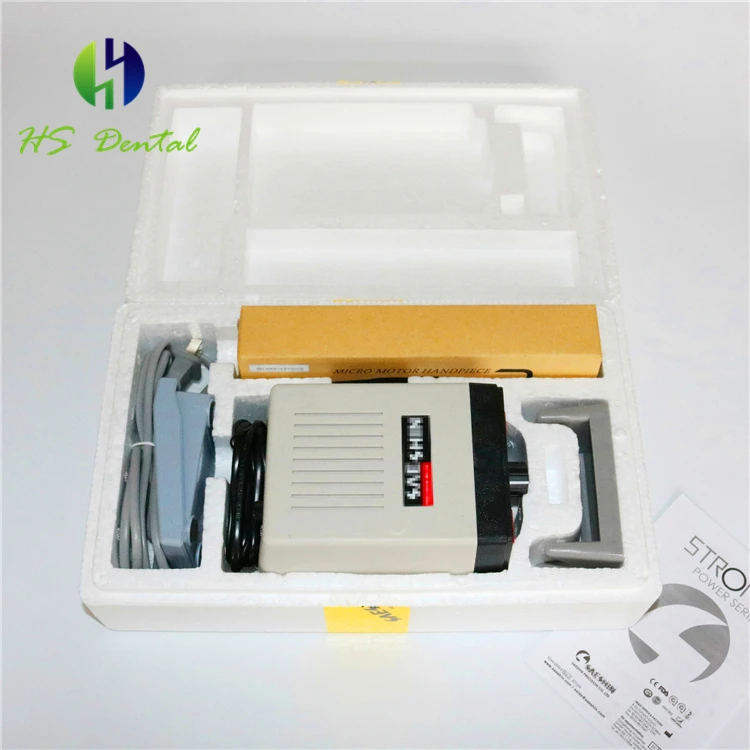 

ANC600 Strong 102LN Dental Lab MicroMotor Handpiece 45000RPM Nail Drill Mechanics Grinding Machine