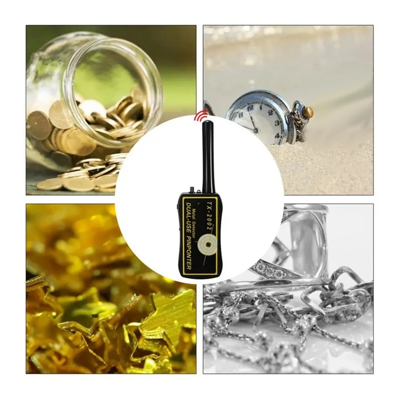 1 Pcs Metal Detector High Sensitivity TX-2002 Metal Detector Long Range Diamond Archeological Gold Underground Metal Detector