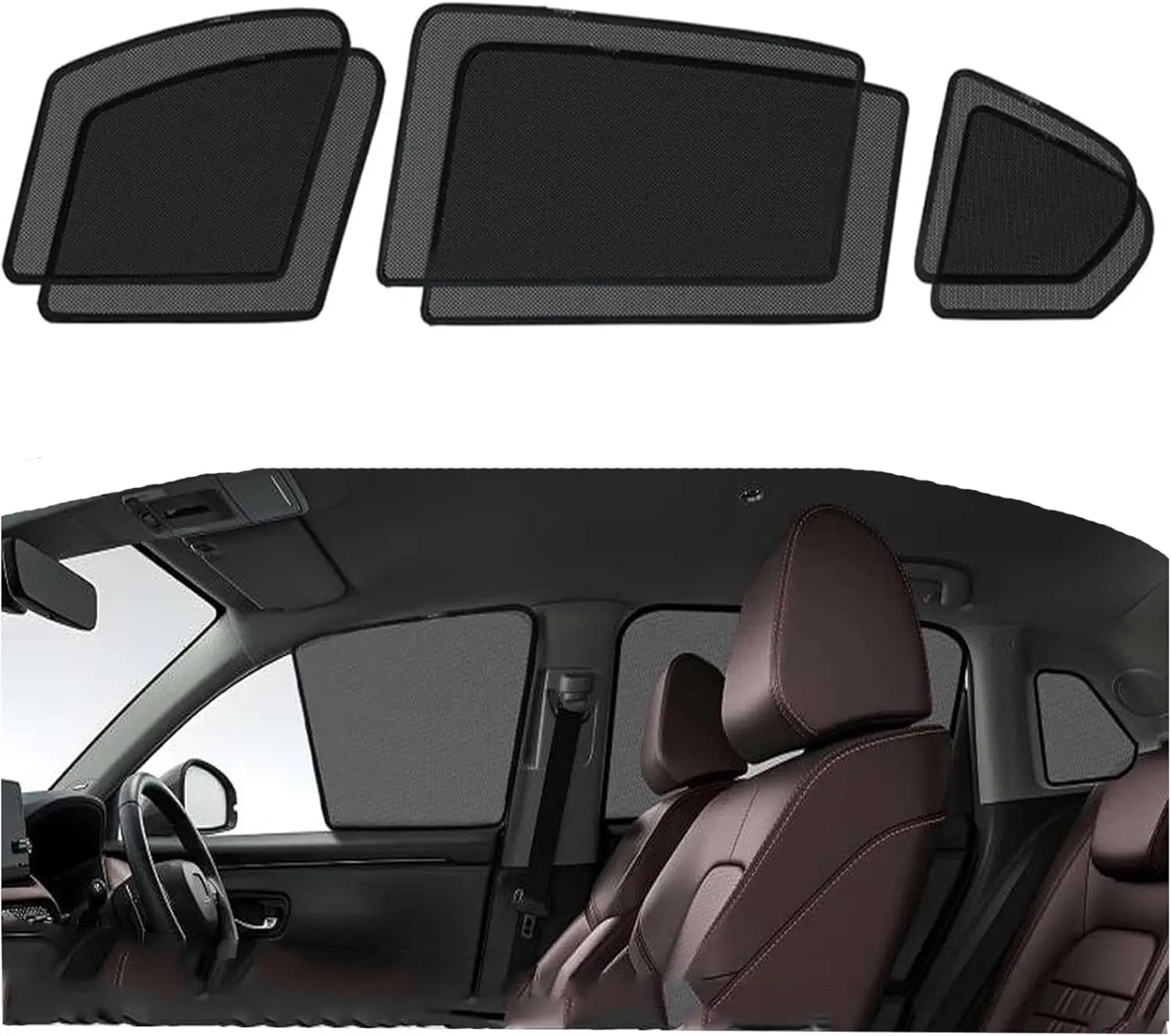 

Car Full Coverage Sunshades For Toyota Land Cruiser Prado J120 LC120 FJ120 2003~2009 Magnetic Mesh Sunshades Window Sunshade