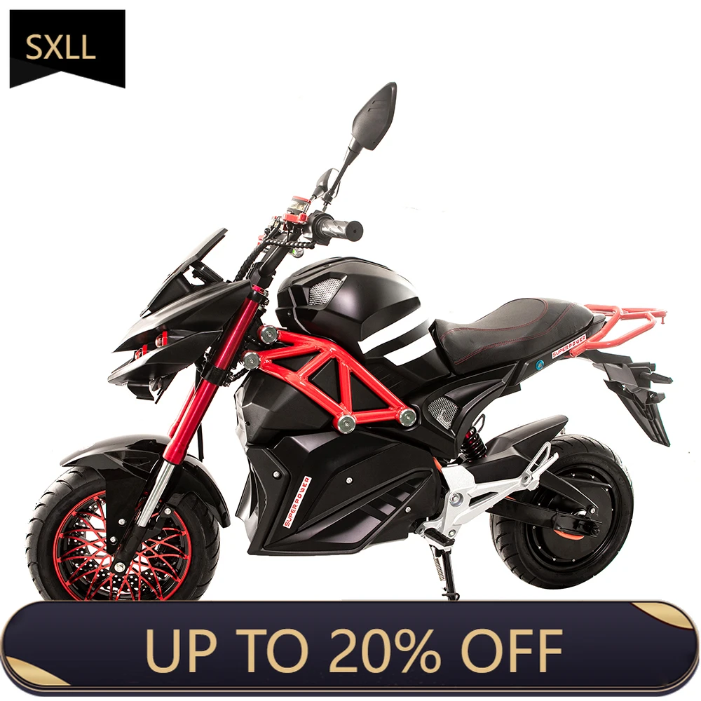 

SXLL Высокоскоростной электрический гоночный мотоцикл Высококачественный аккумулятор с электродвигателем Электрический мотоцикл