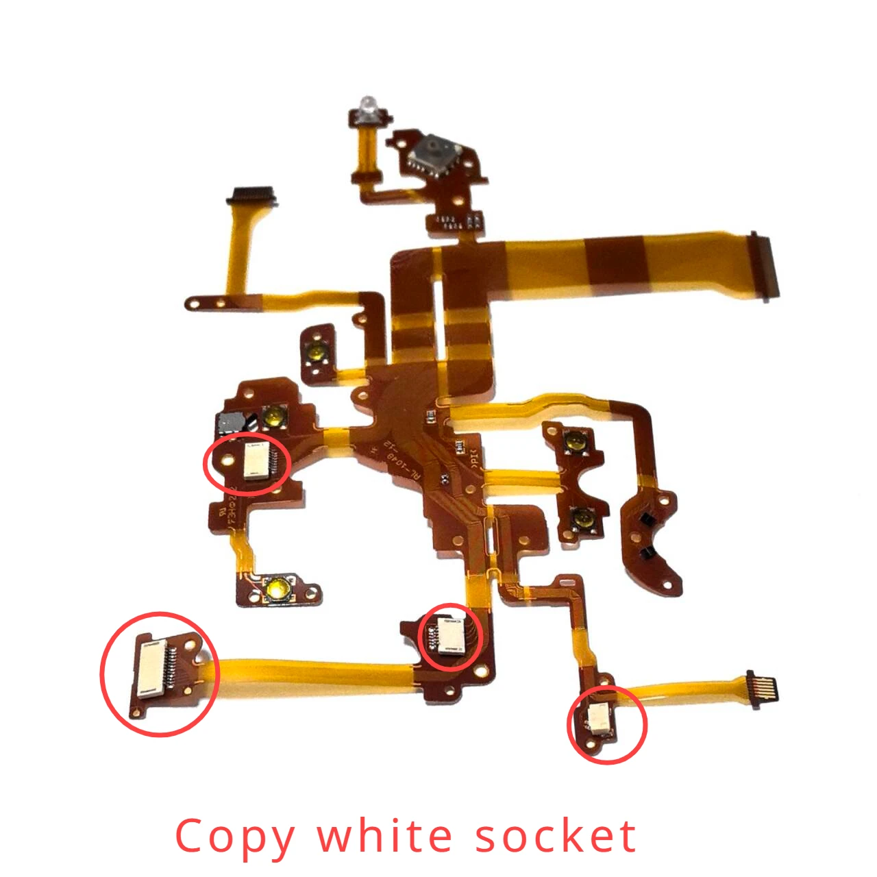 Original parts Top Cover Mode Dial Button Flex Cable W Full IC For Sony ILCE-7RM2 A7II A7S II A7R II A7M2 A7RM2 A7M2 A7R2 A7S2