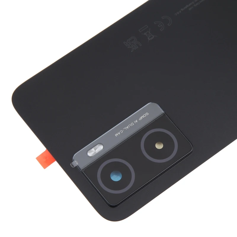 ฝาครอบแบตเตอรี่ด้านหลังสำหรับโทรศัพท์ A77s OPPO อะไหล่เปลี่ยนฝาครอบฝาหลังมีเลนส์กล้องด้านหลัง