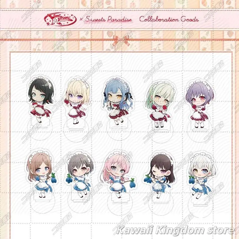 ¡Sueño de explosión! Yukina Minato Arisa Ichigaya Cosplay figura de Anime soporte acrílico modelo placa decoración de escritorio letrero de pie regalo para seguidores