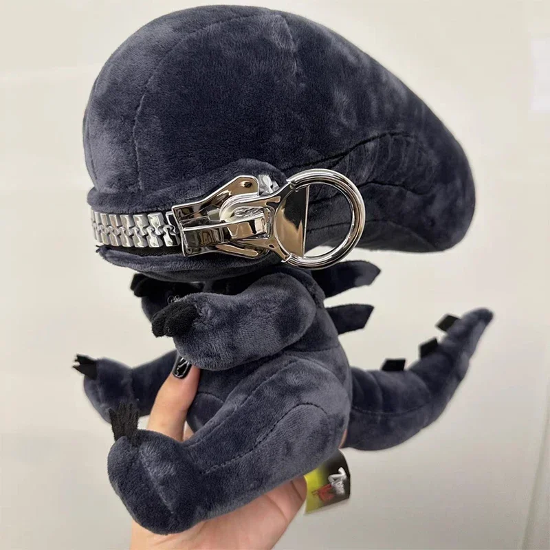 Kawaii Alien Xenomorph Pluszowa zabawka Kreskówka Miękka wypchana lalka Pluszowe poduszki Śliczna dekoracja pokoju Wypchane zabawki Prezenty urodzinowe